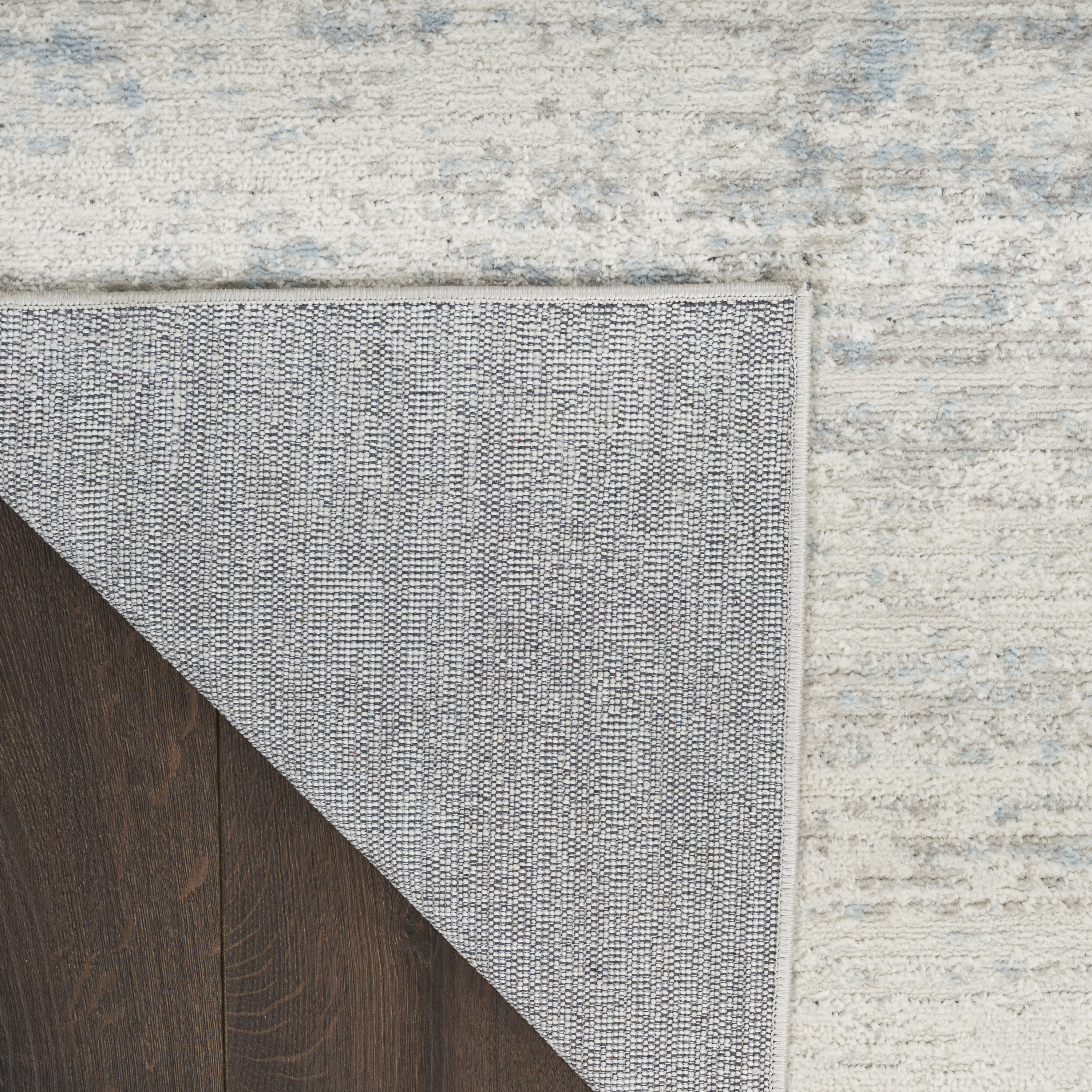 Calvin Klein CK029 Captivating 5'3" x 7'3" Cream Blue Modern Indoor Rug