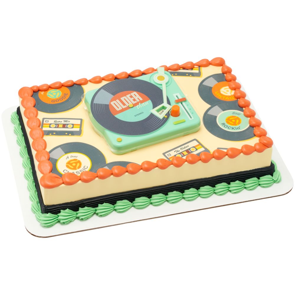 Image Cake Older Than Record Player