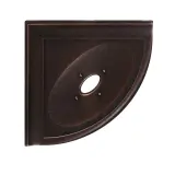 Retrofit Bath Accessoires Dark Oil Rubbed Bronze Flatback 5″ Corner Soap Dish