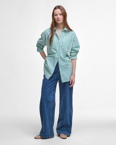 Nicola Striped Relaxed Long-Sleeved Shirt