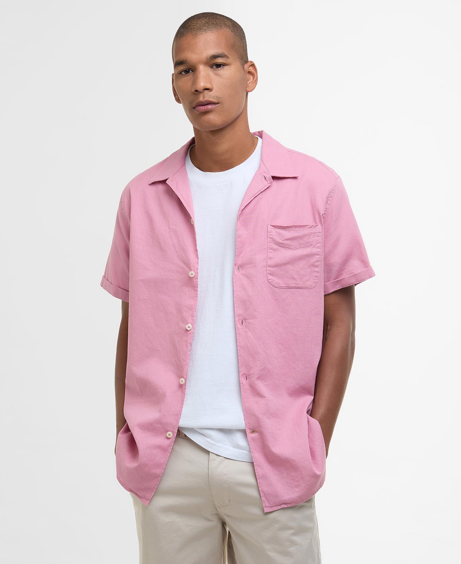 Garment Dyed Nelson Short-Sleeved Shirt image number 0