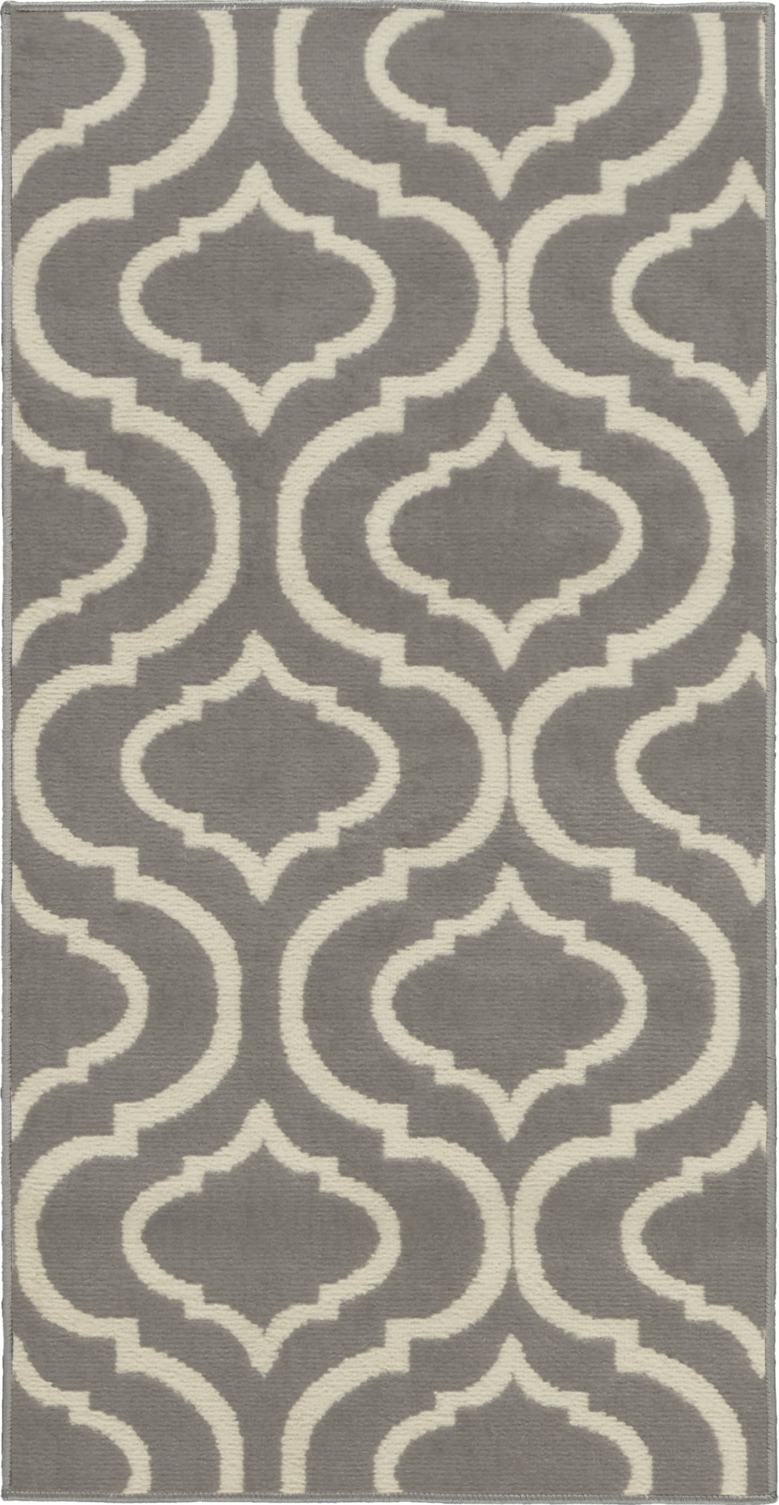 Nourison Jubilant 2' x 4' Grey Contemporary Indoor Rug