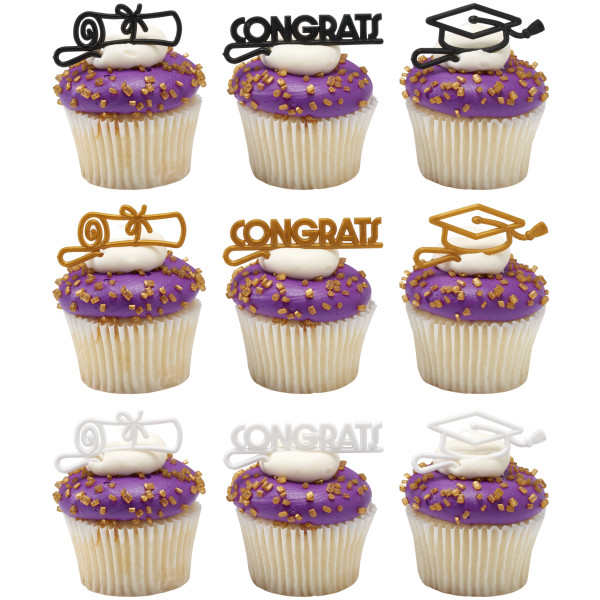 Graduation Cupcake Layon