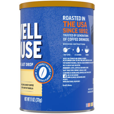 Maxwell House Vanilla Ground Coffee 11 oz Canister
