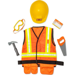 Construction Worker Role Play Costume Set
