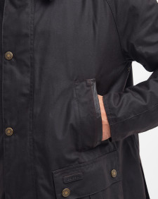 Halton Waxed Jacket Rustic Brown