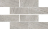 Norris Gray 3×8 Brick Mosaic Matte