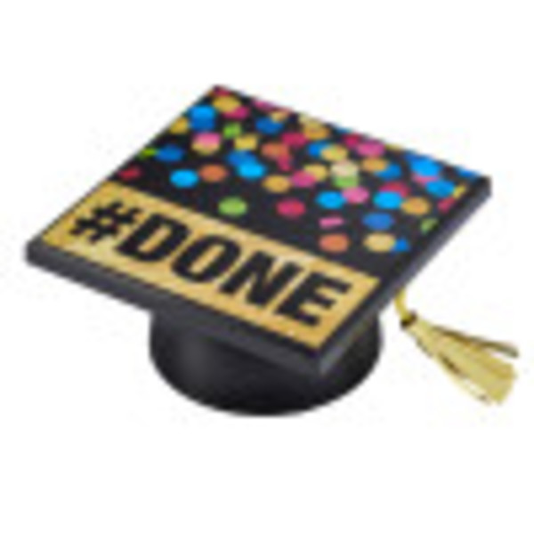 Grad Hat Top #DONE Layon