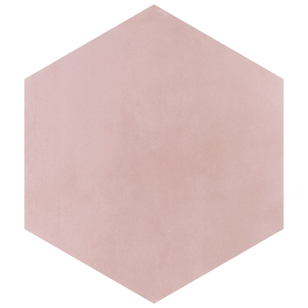 Horizon Hex Rosa 7-3/4 in. x 9 in. Porcelain Floor and Wall Tile