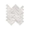 Starling Light Grey 12×15 Herringbone Mosaic Rectified