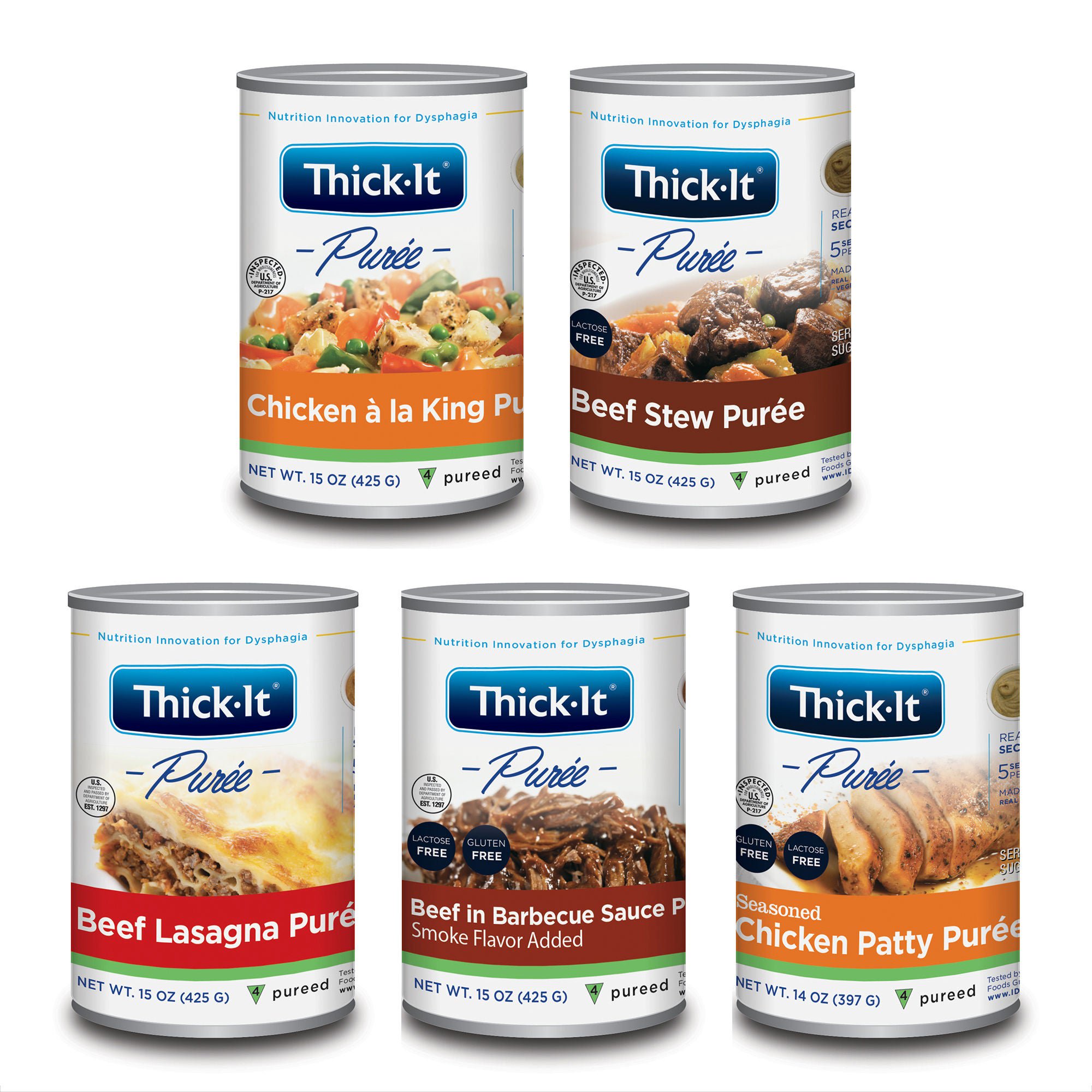 Thick-It® Variety of Meat Entrées Purée