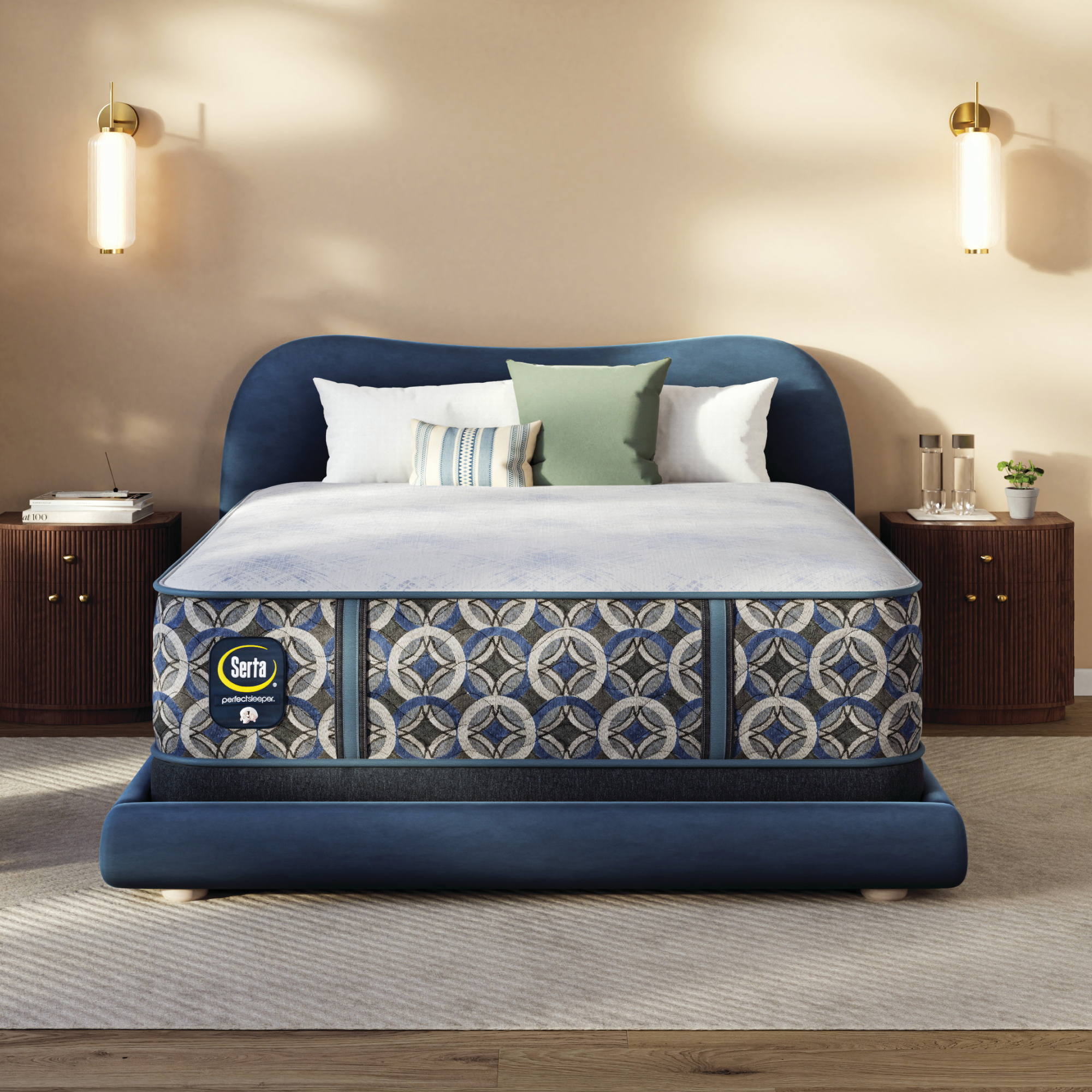 Serta Perfect Sleeper Cascade Bluff Medium Hybrid 13.5" Hybrid Medium Mattress