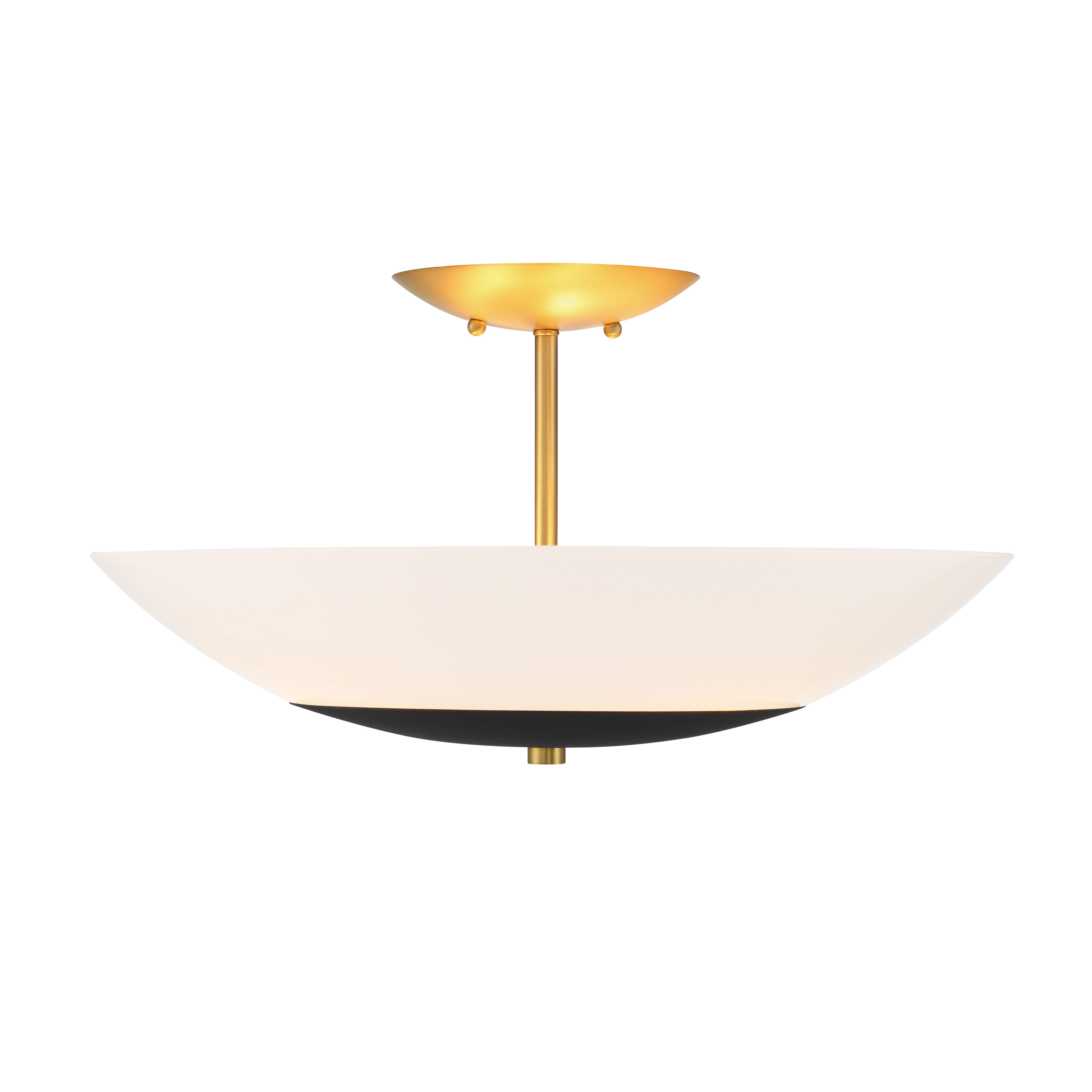Bax - 3 Light Semi Flush
