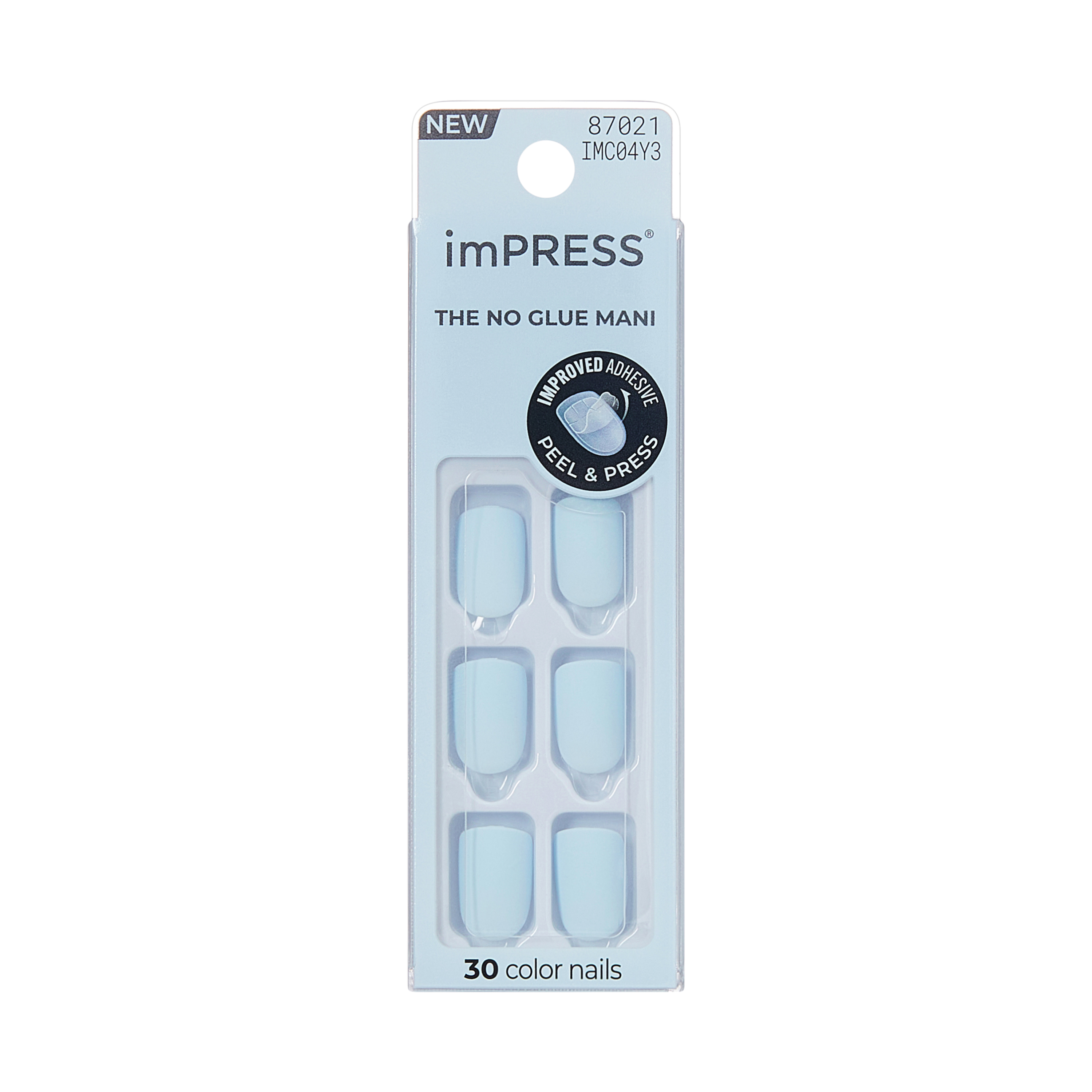 imPRESS Press On Nails Blue Sky