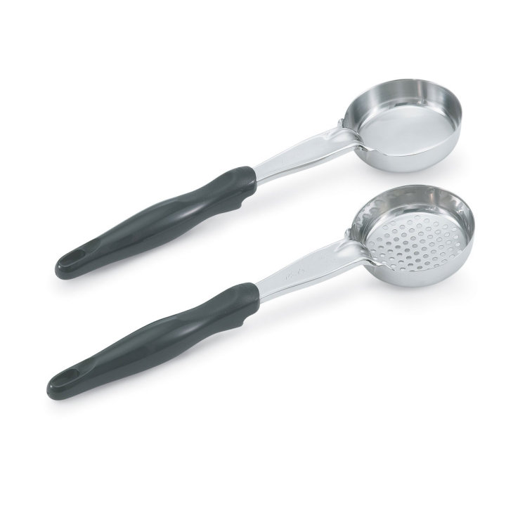 5-ounce one-piece heavy-duty solid round bowl Spoodle® utensil with black nylon handle
