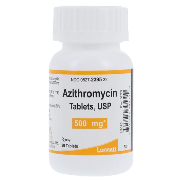 Azithromycin Tablets 500mg Bottle 30/Bottle