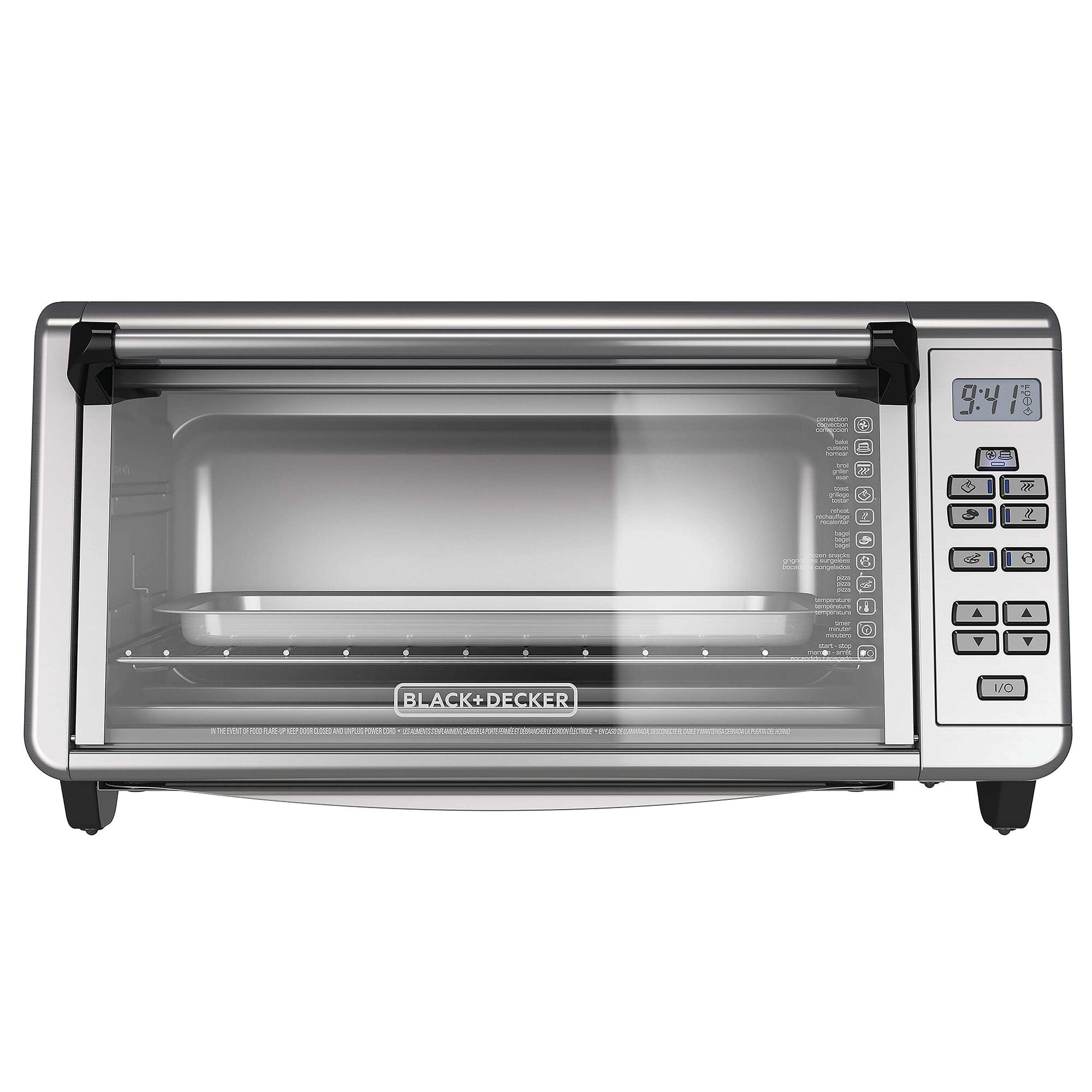 8 Slice Digital Extra Wide Convection Oven.