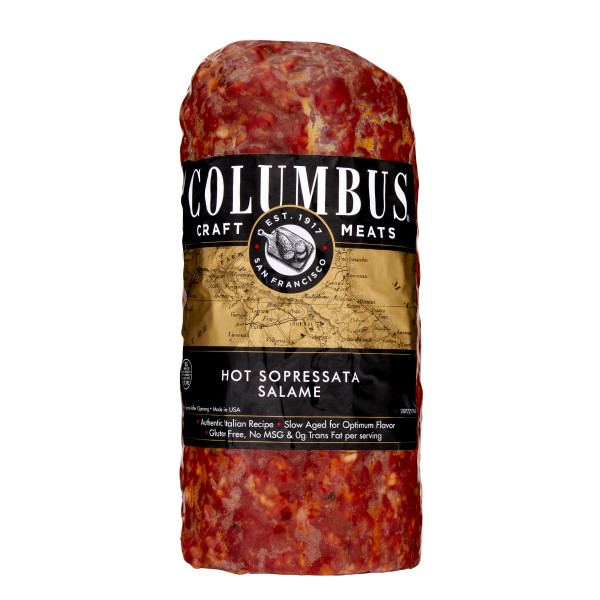 COLUMBUS(r) Hot Sopressata 2/2.5 lb. . C1CB - Front Center Inner Pack (Hi Res)