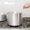 10-quart Arkadia™ aluminum stockpot in natural finish