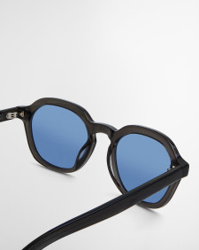 Oval Sunglasses Smokey Grey