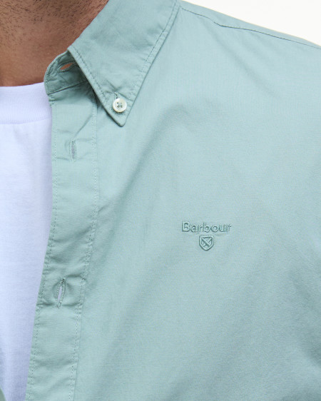 Garment Dyed Tailored Long-Sleeved Shirt