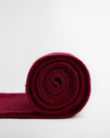 Plain Lambswool Scarf Biking Red