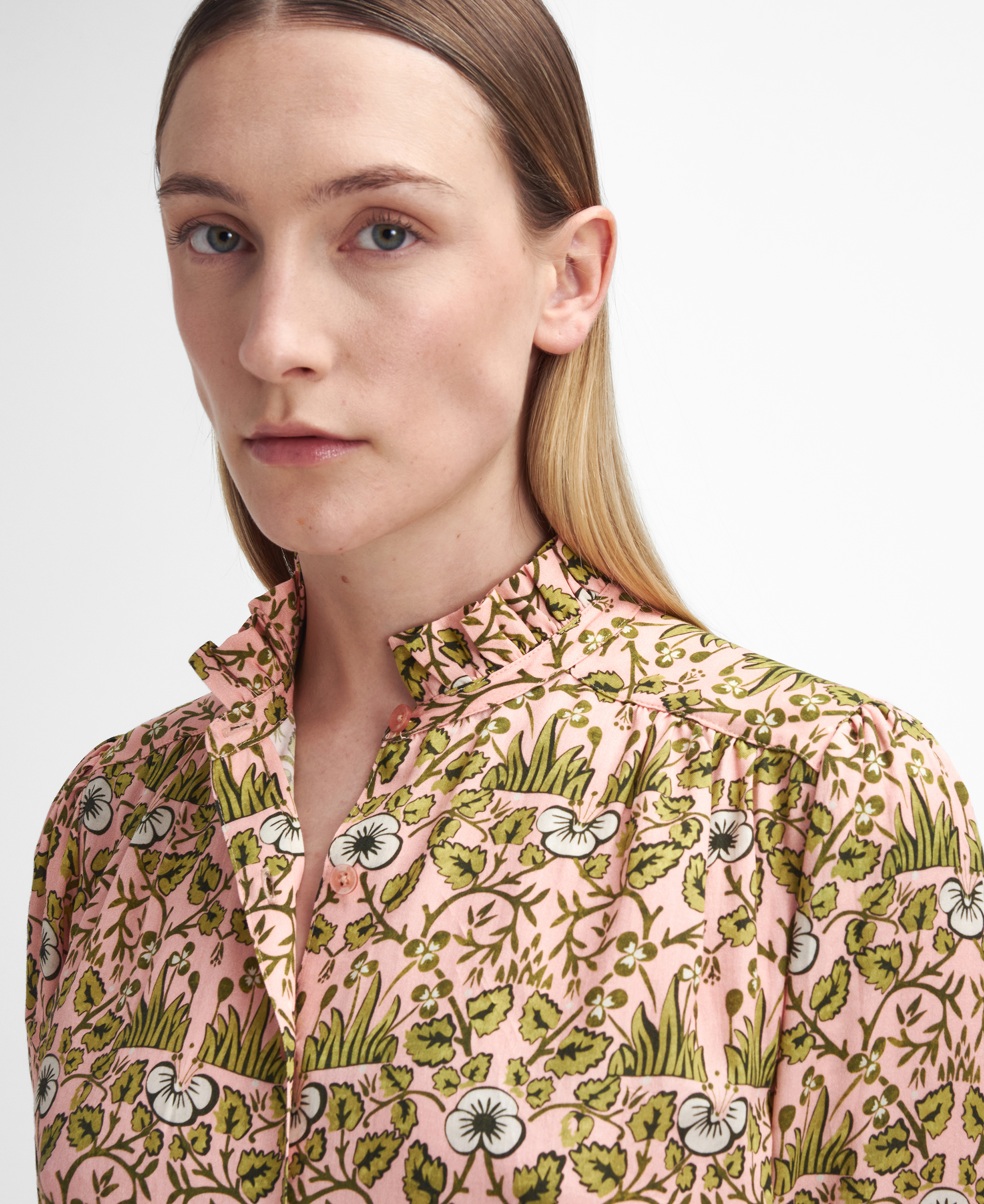 Barbour x William Morris Gallery Isabella Mini Dress image number 3