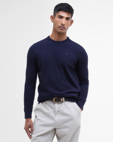 Essential Crew Neck Jumper Classic Navy