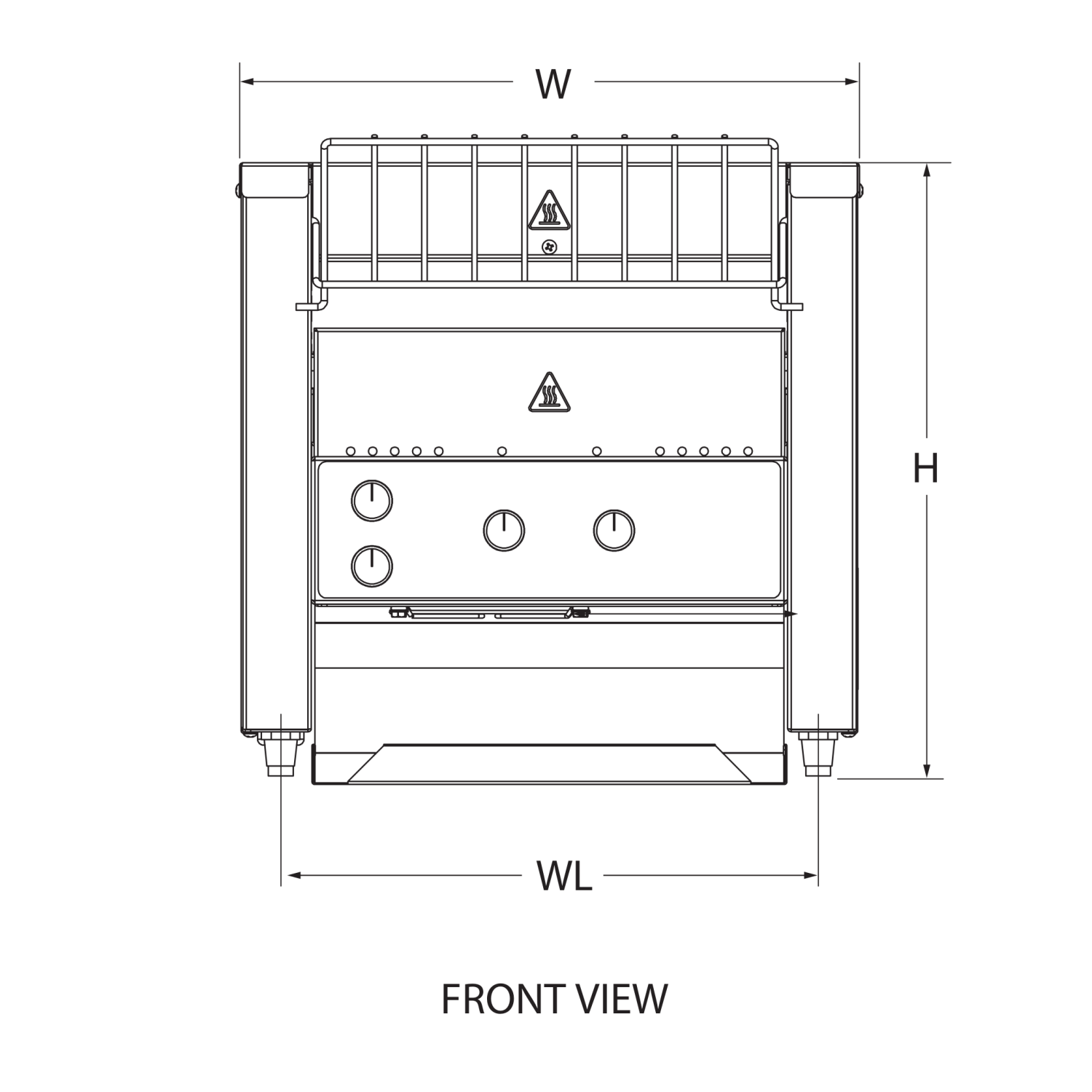 120volt JT2 bread conveyor toaster Vollrath Foodservice