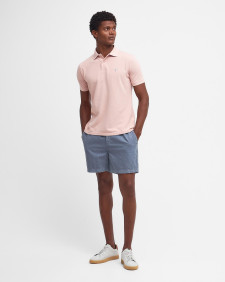 Sports Short-Sleeved Polo Shirt Pink Mist