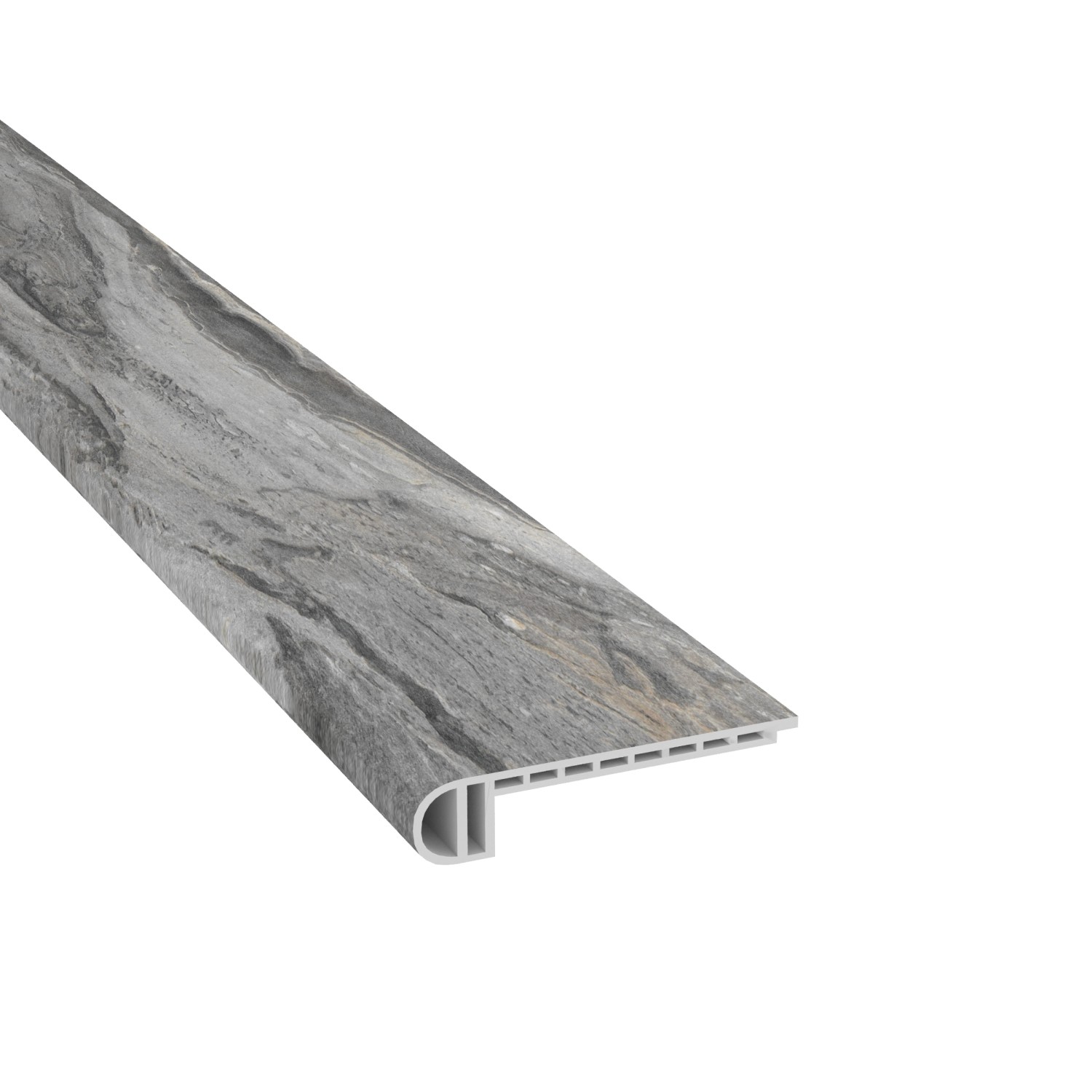 Seal Rock Marble CALI Vinyl Shorebreak Stair Nosing Flush view 1