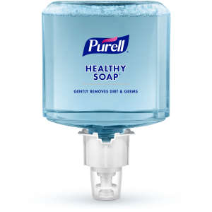 GOJO, PURELL® HEALTHY SOAP™, Clean & Fresh Scent Lotion Soap, PURELL® ES6 Touch-Free Dispenser 1200 mL Cartridge