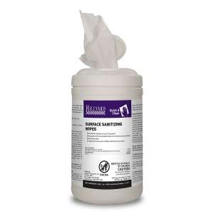 Hillyard, Quick and Clean® Surface Sanitizing Wipes,  100 Wipes/Container
