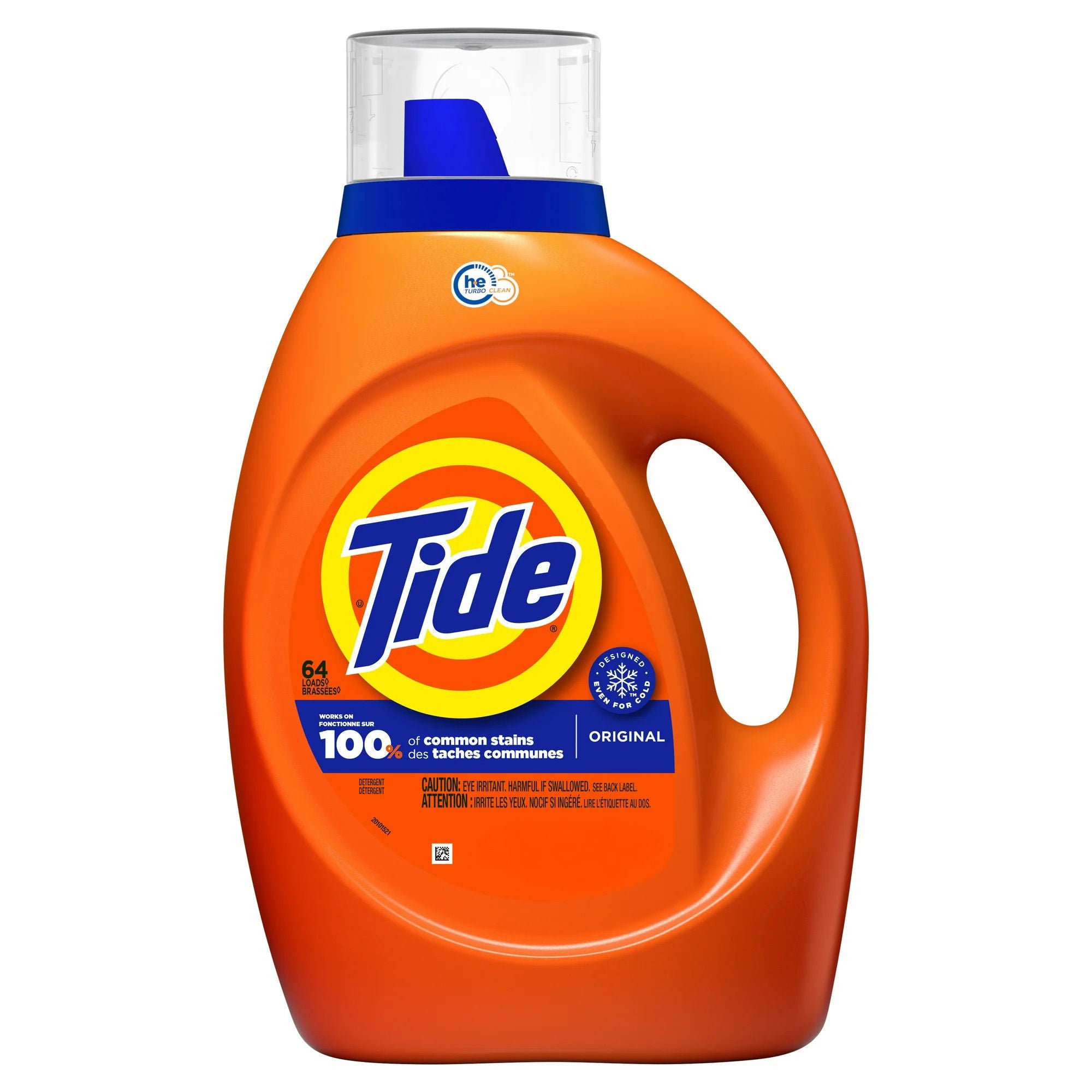 Tide® HE Original Liquid Laundry Detergent, 80-ounce Bottle, Original Scent
