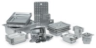 Fourth-size 6-inch-deep Super Pan 3® stainless steel steam table pan