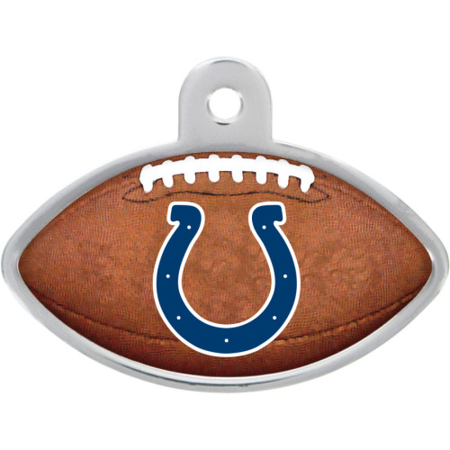 Indianapolis Colts Large Football QuickTag NFL Sports Tags Engraving Custom Solutions