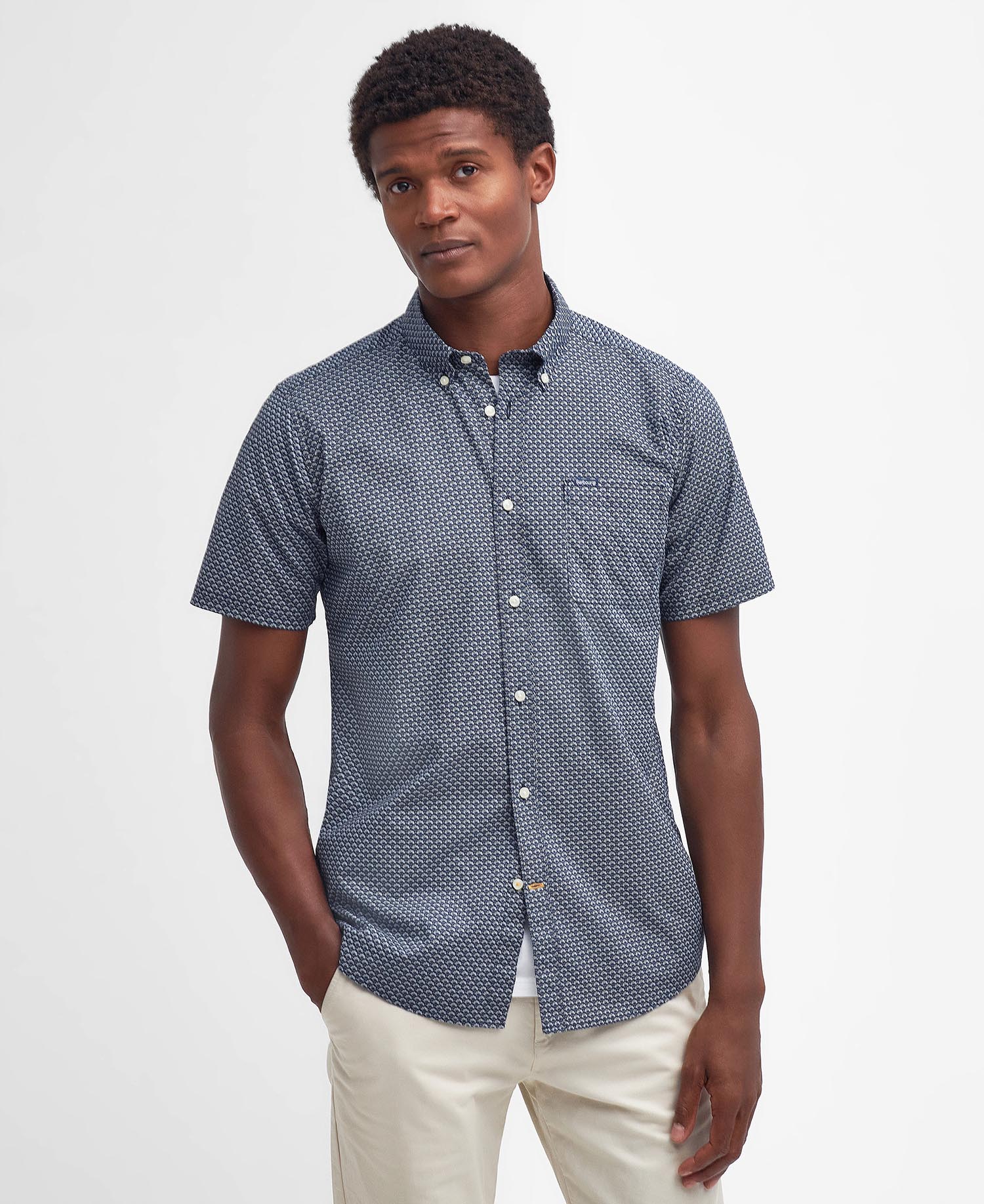 Camicia leggermente aderente Shell image number 0