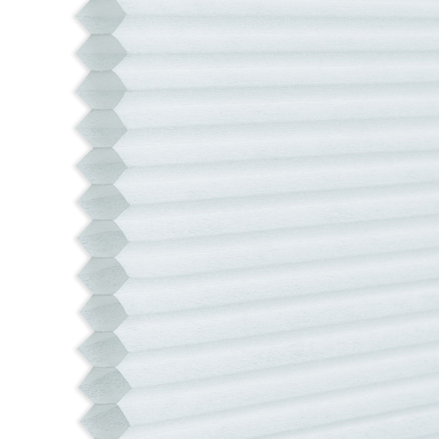 INTU Micro Hive White Pleated Blind