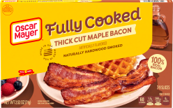 Maple Fully Cooked Thick Cut Bacon image