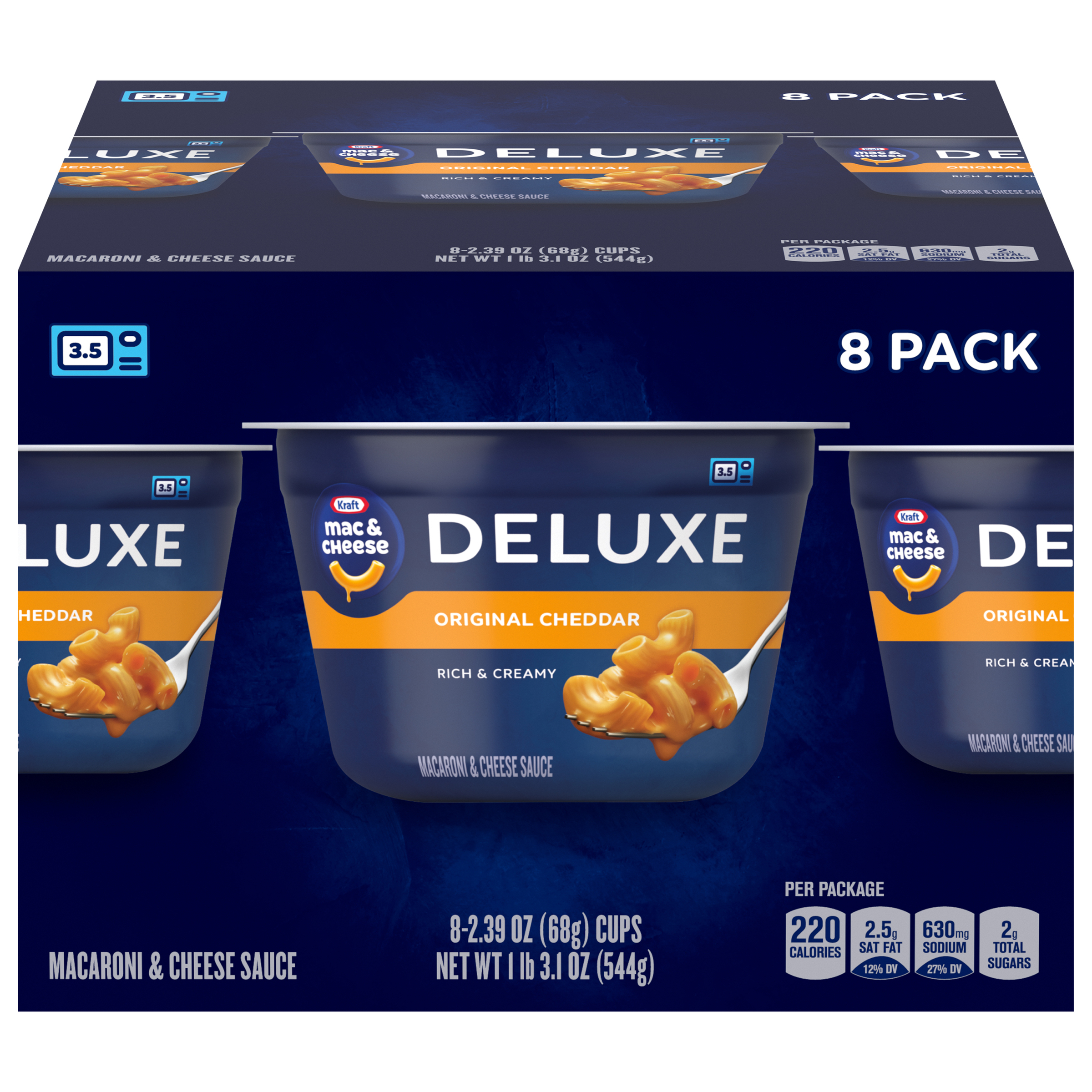 Original Mac & Cheese Macaroni and Cheese Dinner Microwavable Dinner