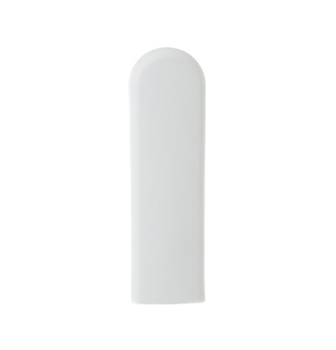 Refrigerator handle trim, side by side, white
