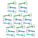 Westcott&reg; Economy Plastic Safety Scissors, 5-1/2" Blunt, Assorted Colors (No Color Choice), Pack of 24 ACM10545