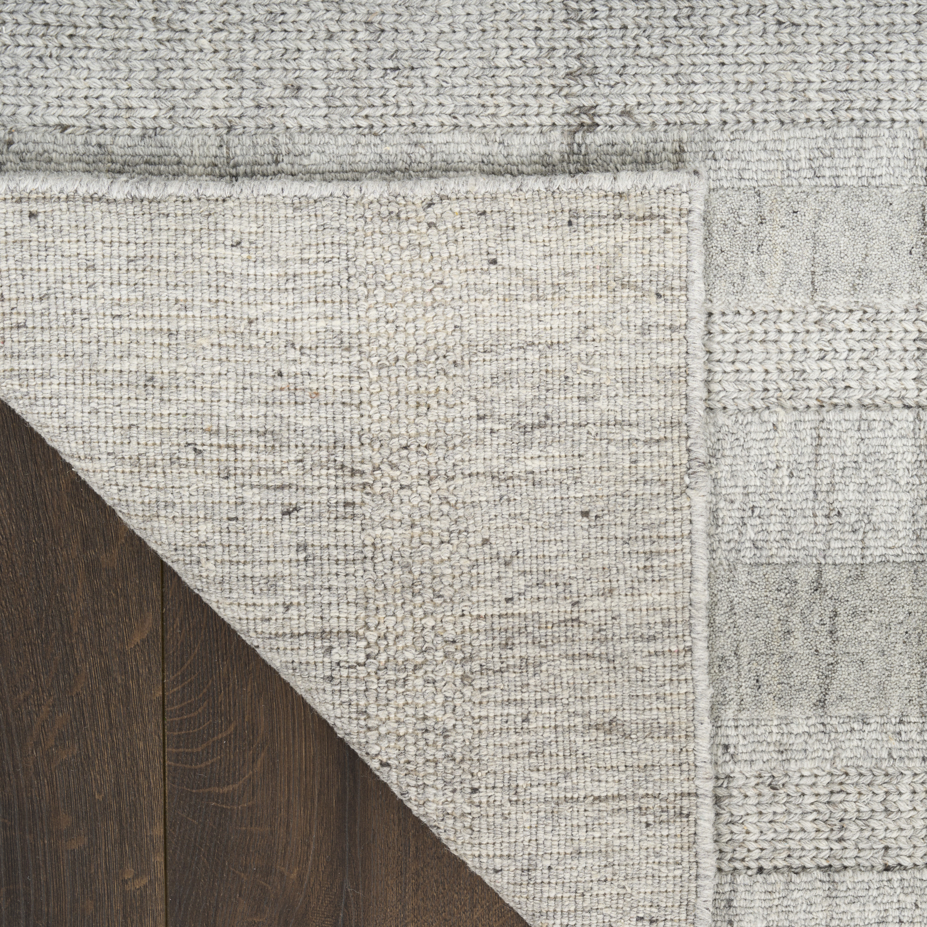 DKNY Pure Multi Weave 7'9" x 9'9" Grey Contemporary Indoor Rug