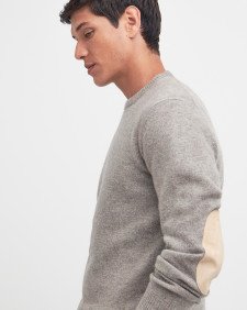 Essential Crew-Neck Jumper Stone