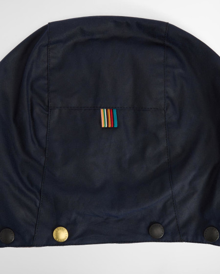 Cappuccio cerato Paul Smith loves Barbour