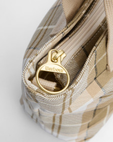 Borsa tote Maisy in tartan 