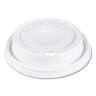 Dart, Cappuccino Dome Sipper Lids, Fits 12 Oz, White