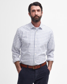Hanstead Country Active Regular Long-Sleeved Shirt Classic Blue