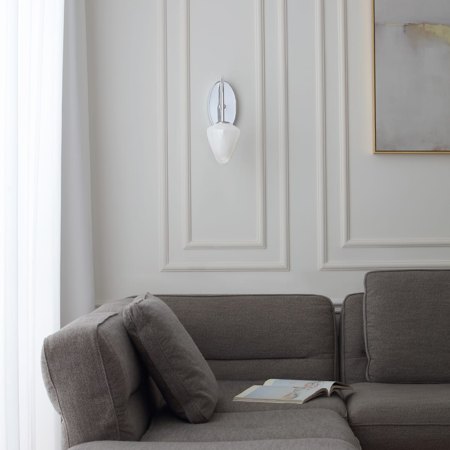 Nimbus 1 Light Wall Sconce — installation 2