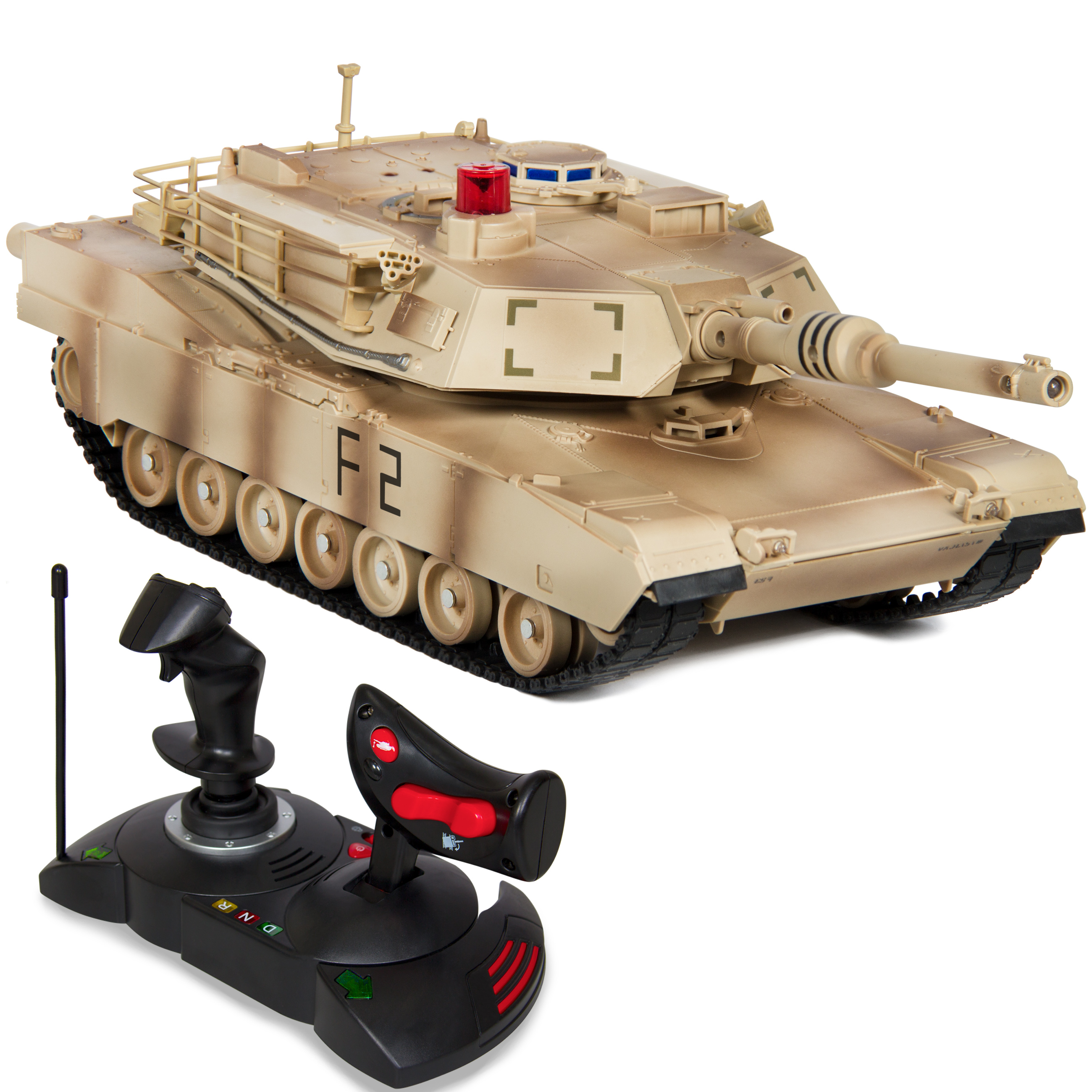 1/14 Scale RC Military Tank Gravity Sensor Radio Remote Control Car